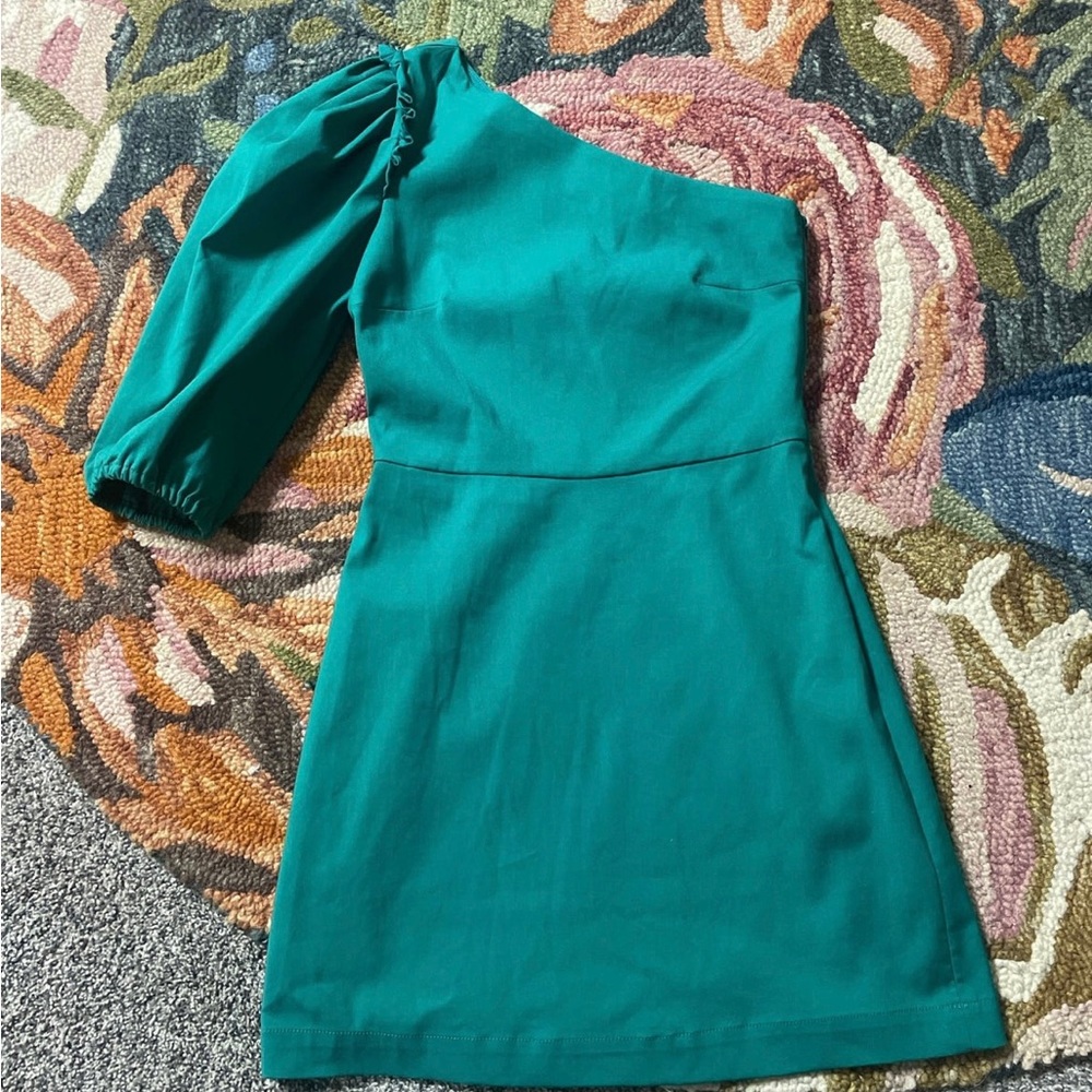 Zara one sleeve dress